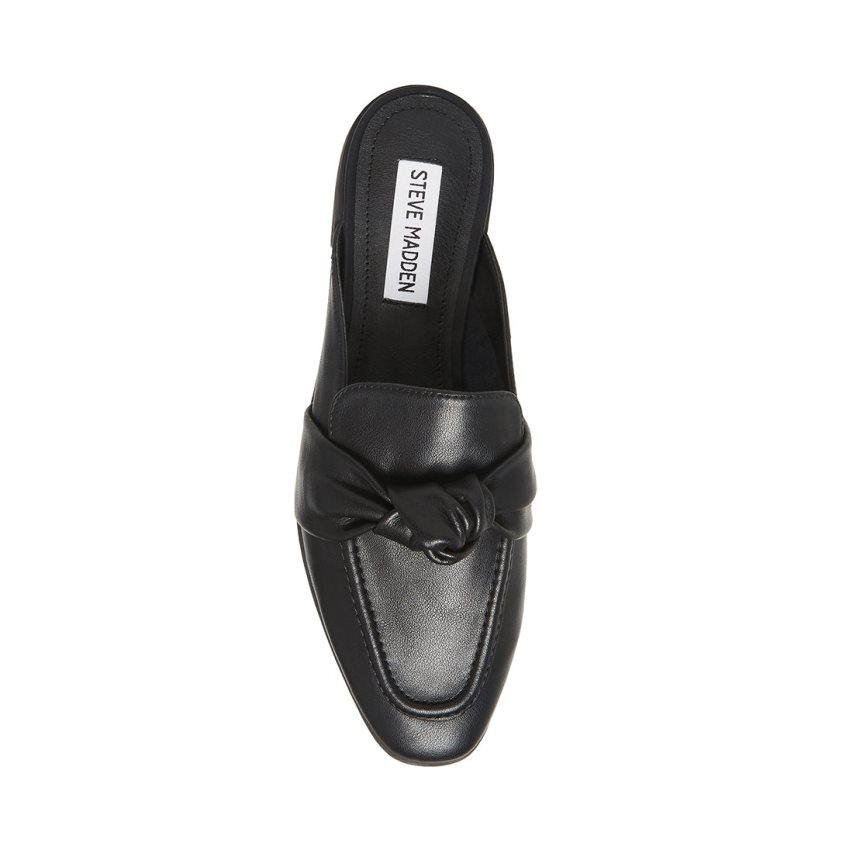 Mulas Steve Madden Chart Cuero Mujer Negras | ES RM8043